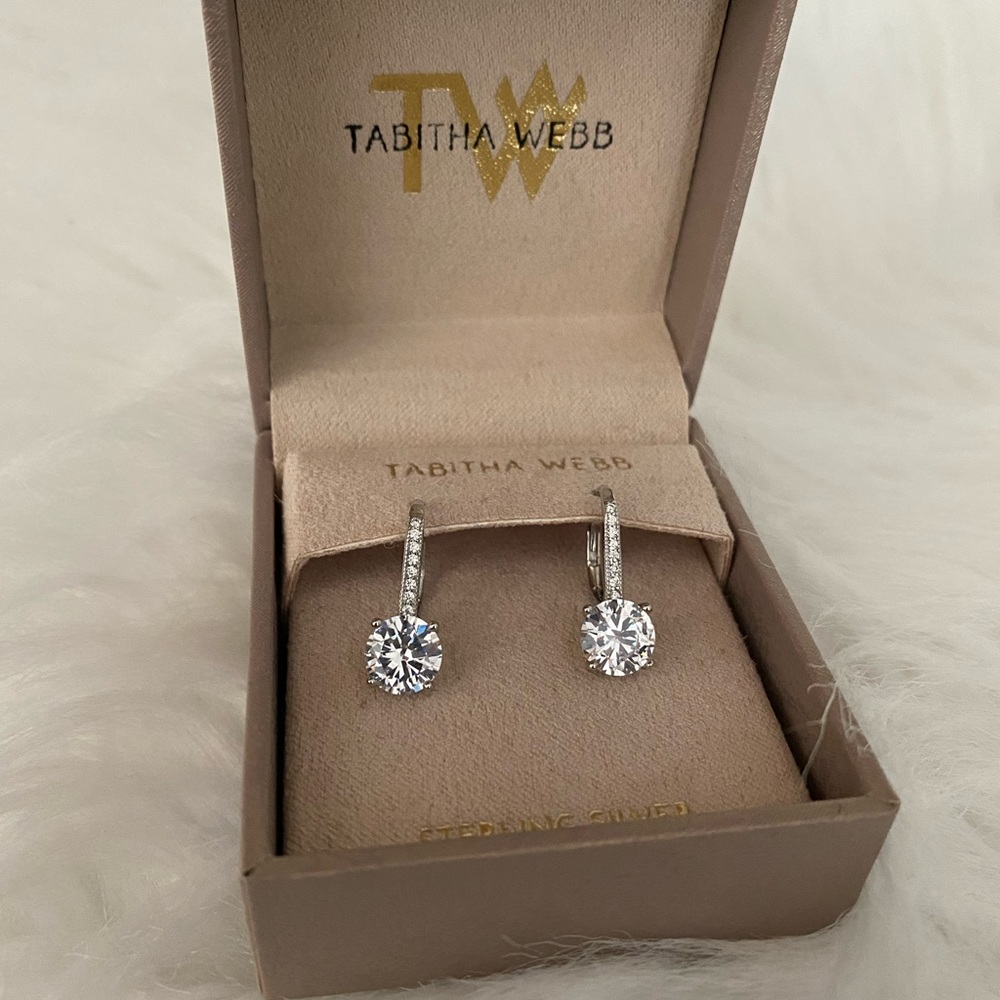 Stunning silver earrings